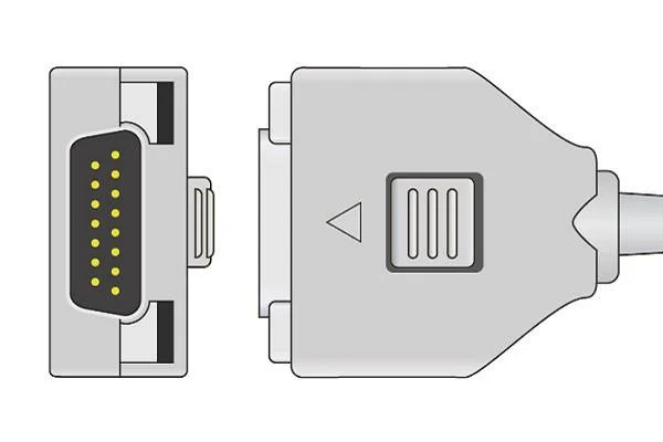Fukuda Me One-Piece 10-Lead EKG Cable with 20K Resistance