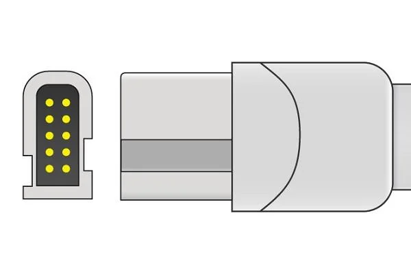 Spacelabs 700-0906-00 szmedplus Lnc-SL-10 Tech SpO2 Extension Cable