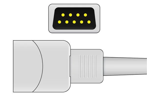 Ge Datex Oxytip Oxy-SLA SpO2 Adapter Cable, 2.4m