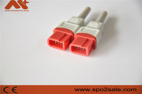 IBP connector compatible for Compatible Spacelabs IBP cable with 10pin Red color