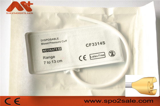 CFS Neonate Blood Pressure Cuff M1872S Single Tube Bp Cuff 7 - 13 Cm
