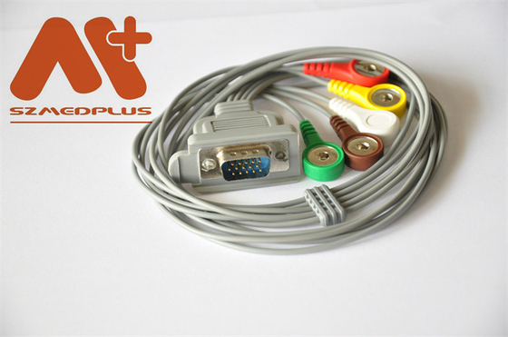 ISO13485 5 Lead Holter Cable DMS Cardioscan Leadwire DMS - 20200084