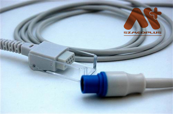 Draeger 7Pin To DB9 Compatible SpO2 Adapter Cable - 3375834