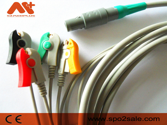 Petas 165R, 260R, 300, K-250, KMA160R Compatible Direct-Connect ECG Cable