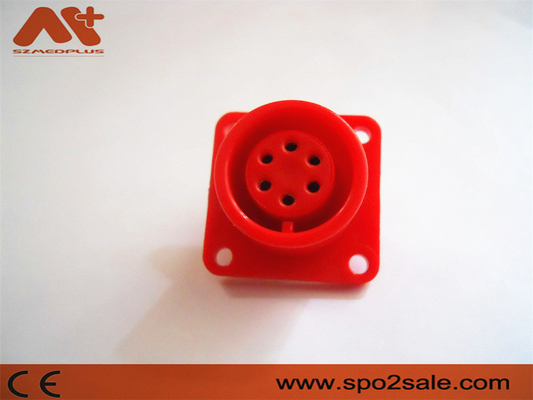 AAMI Compatible Medical Device Connectors 6 Pin IBP Connector