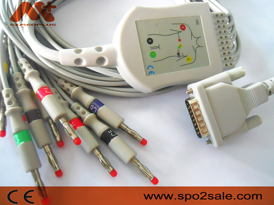 2.400095 EKG Cable Schiller ECG Cable IEC Banana 4.0 For AT1, AT2,  AT4