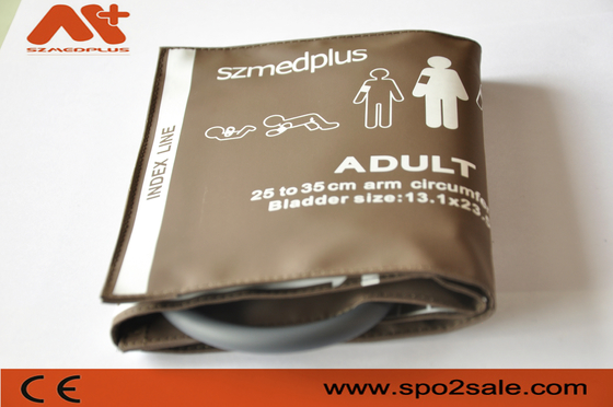 PU Material Adult NIBP Cuff 27cm M1574A Philips With Single Hose