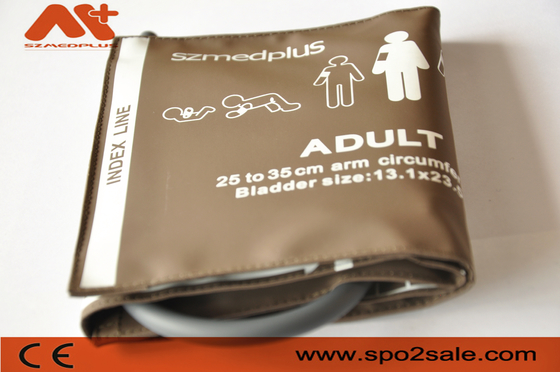 PU Material Adult NIBP Cuff 27cm M1574A Philips With Single Hose
