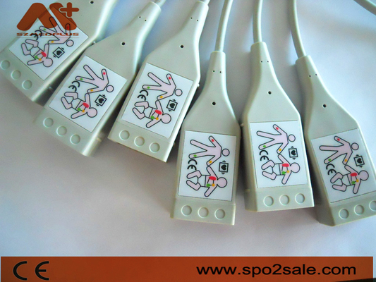 EKG Patient Monitor Accessories Wire IBP ECG Patient Cable