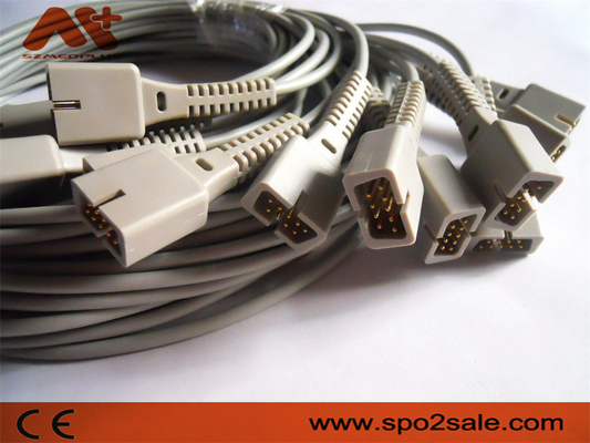 CE Nellcor Extension Cable Nellcor Oximax Spo2 Molded Cable