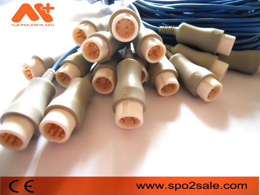 Datex Mindray Spo2 Cable  szmedplus Spo2 Extension Cable Grey