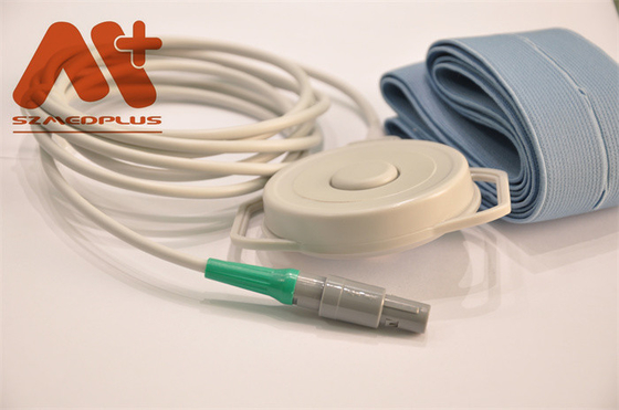 CE Edan F9 TOCO Transducer Fetal Ultrasound Transducer Used CADENCE II Fetal Monitor