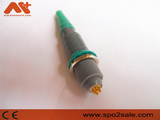 (G51M08-P04LJG0-0080) 1P pull push 4 pin single notch Plastic socket,plastic,Green