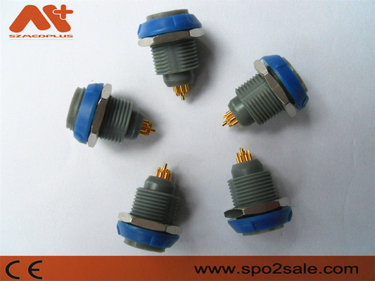 (G51M07-P05LJG0-0060)  1P pull push 5 pin single notch Plastic socket,plastic,Blue