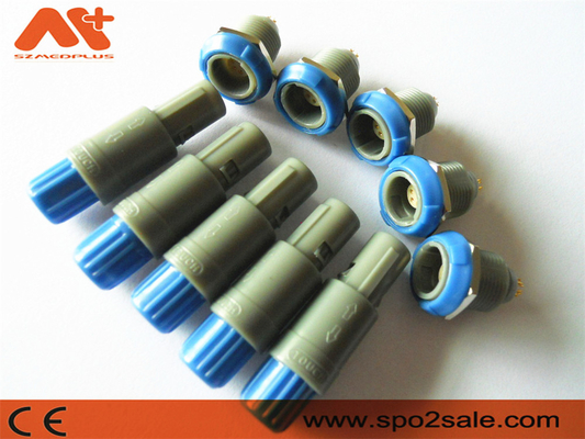 (G51M07-P05LJG0-0060)  1P pull push 5 pin single notch Plastic socket,plastic,Blue