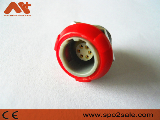 ABS Medical Connectors 6 Pin Plastic Socket G51MB7- P06LFD0-0020 1P Pull Push