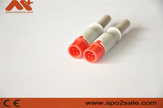 IBP connector accessory compatible for Biolight IBP adapter cable with 4pin red color