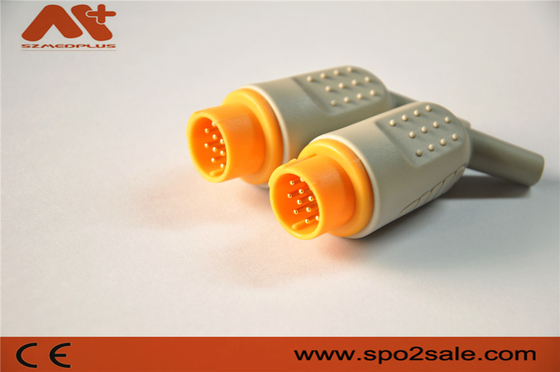 IBP connector accessory compatible for Kontron IBP adapter cable with 12pin yellow color
