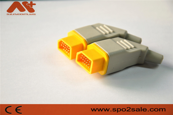 IBP connector accessory compatible for Nihon Kohden IBP adapter cable,14Pin