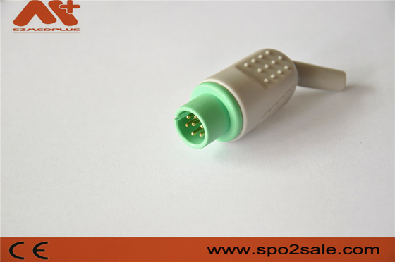 Medical connector compatible for Bionet ECG connector with 7pin Green color