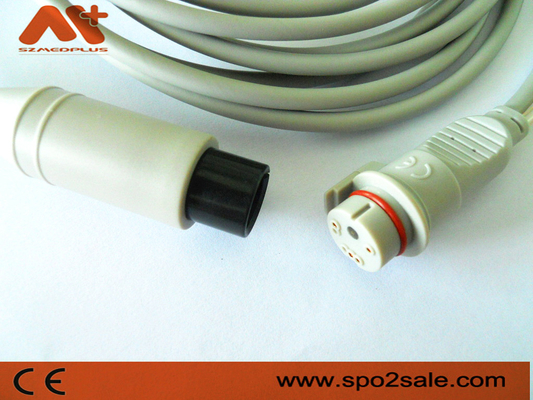 AAMI 6 Pin Mindray IBP Cable 001C-30-70758 BD IBP Cable