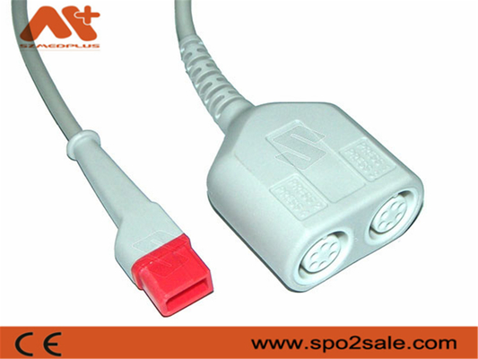 Spacelabs IBP Cable - 700-0028-00 Dual 6 Pin For Ultraview