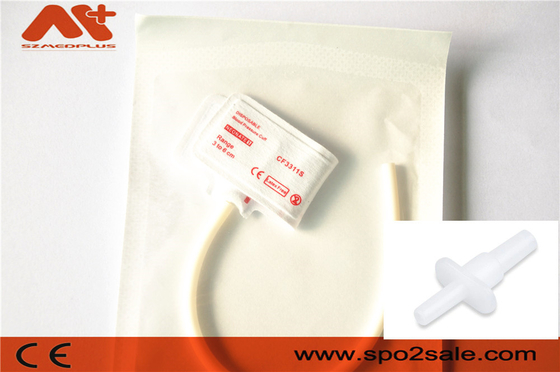 3 - 6 Cm Disposable Philips NIBP Cuff M1866A Non Invasive Bp Cuff