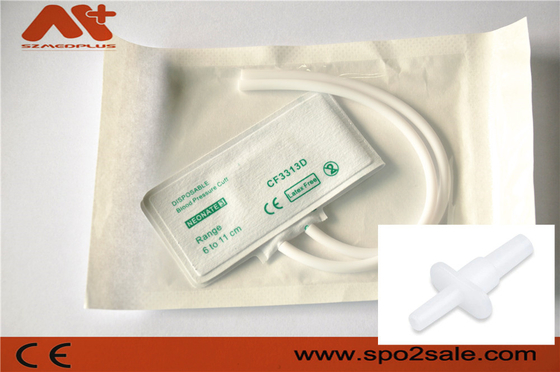 Disposable NIBP Cuff - 2523 neonate 3 dual tube 6 - 11 cm