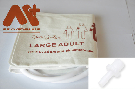 Disposable NIBP Cuff - 2504 large adult dual tube 35.5 - 46 cm