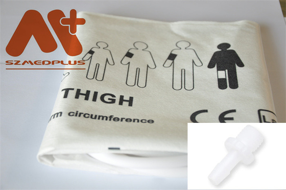 Disposable NIBP Cuff - 2505  adult thigh dual tube 45 - 56 cm