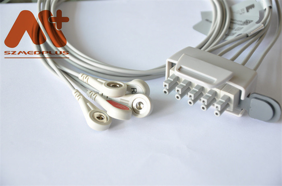 M2592A Philips 5 Lead ECG Cable CFS Telemetry Lead Wires  For Patient Monitor