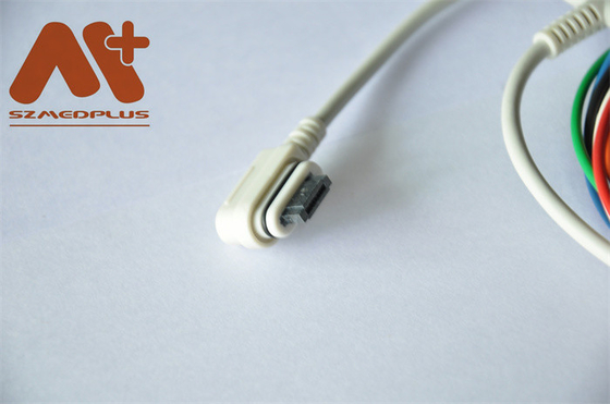 Telemetry Leadwire ECG Cable 5 Lead Snap 2008594-002 2008594-001