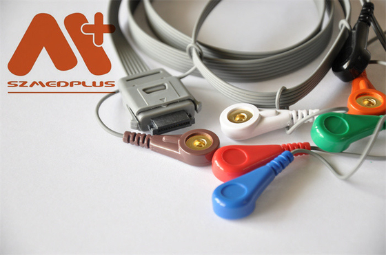 Biomedical Instruments BI ECG Holter Cable 7 lead snap - C07-12-13