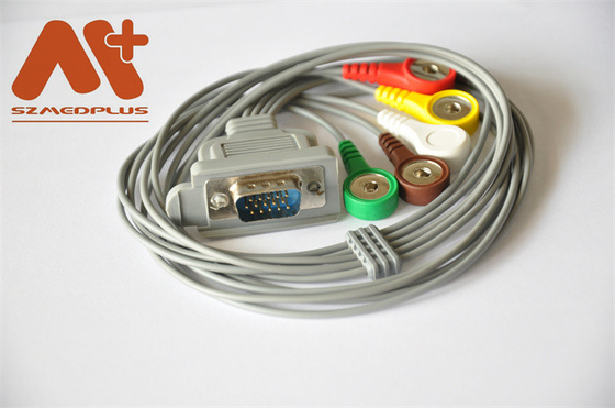 ISO13485 5 Lead Holter Cable DMS Cardioscan Leadwire DMS - 20200084