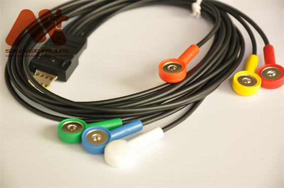 ODM Schiller ECG Cable Holter 6 Lead Cable MT - 101 Uesd Patient Monitor