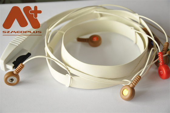 Medical TPU 10 Lead Holter Cable Mortara Ecg Cable AHA - 9293-034-50