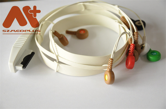 Medical TPU 10 Lead Holter Cable Mortara Ecg Cable AHA - 9293-034-50