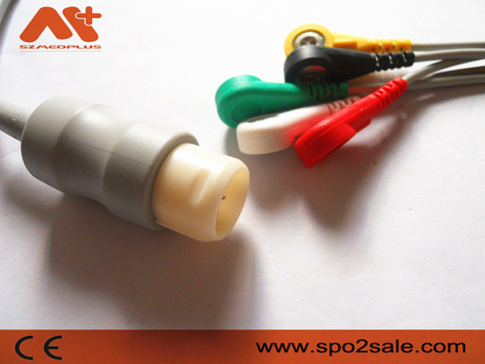 Philips Compatible 5 Lead Snap Direct-Connect ECG Cable - M1736A