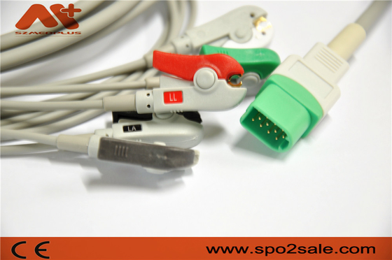 Mindray > Datascope Passport V, V12, V21 5 Lead Compatible Direct-Connect ECG Cable