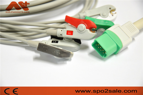 Mindray > Datascope Passport V, V12, V21 5 Lead Compatible Direct-Connect ECG Cable