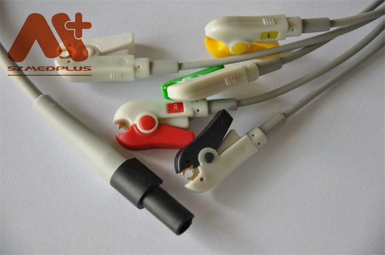 Welch Allyn Propaq LT 5 lead Clip Compatible Direct-Connect ECG Cable