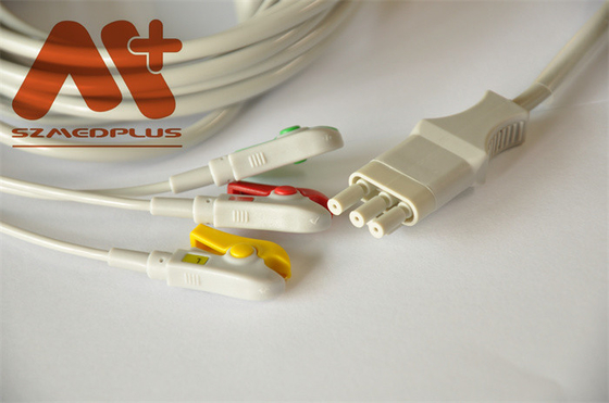 Primedic XD30 3 Lead Wire 3 Pin IEC Ecg Cable Connectors