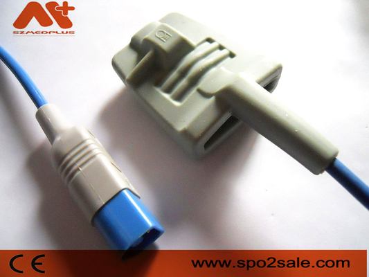 CE Adult HP M1191BL 8 Pin Soft Tip SpO2 Sensor For Patient Monitor