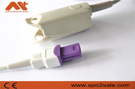 Lohmeier Compatible Adult Finger Clip Direct-Connect SpO2 Sensor - 6051-0000-035
