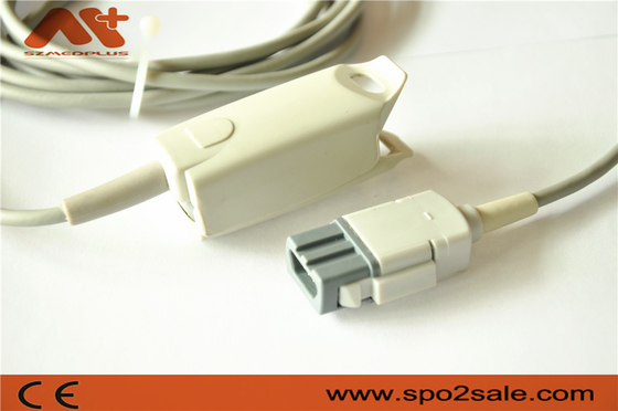 Datex Ohmeda Compatible Adult Finger Clip Direct-Connect SpO2 Sensor - OXY-F4-MC