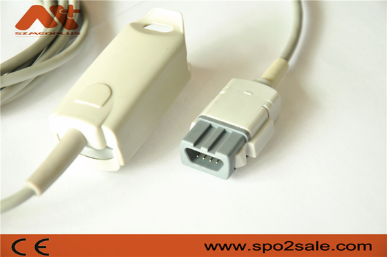 Datex Ohmeda Compatible Adult Finger Clip Direct-Connect SpO2 Sensor - OXY-F4-MC