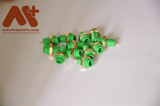 Compatible Din 1.5mm Round ECG Socket Spo2 Connector Red Green Black