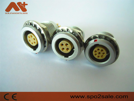 Spo2 Medical Device Connectors EGG.1B.305 Metal 1B 5 Pin Socket