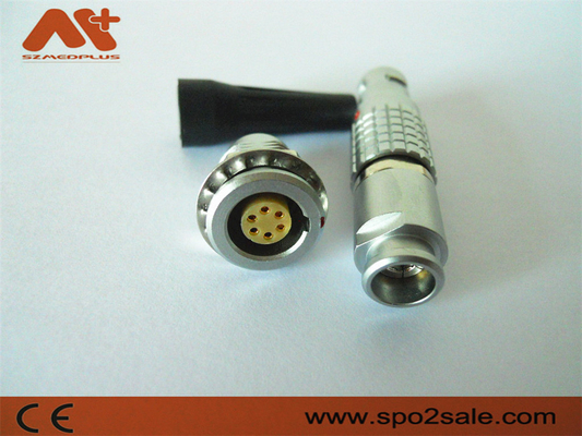Spo2 Medical Device Connectors EGG.1B.305 Metal 1B 5 Pin Socket