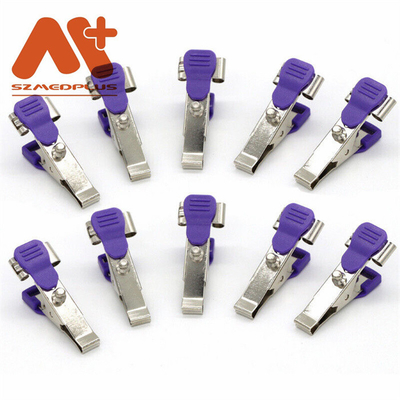 Reusable ECG Alligator Clip Adapters 9101-20-58104 Ecg Crocodile Clips